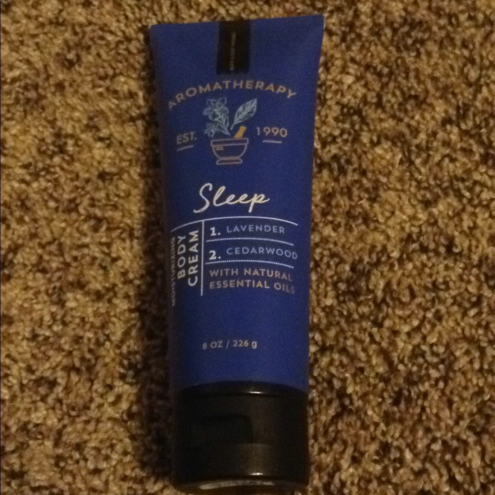 Bath and body works aromatherapy sleep body cream